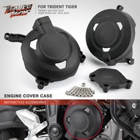 for trident 660 tiger sport 660 2022 2023 engine cover protection case gb racing motorcycle accessories covers protectors guards