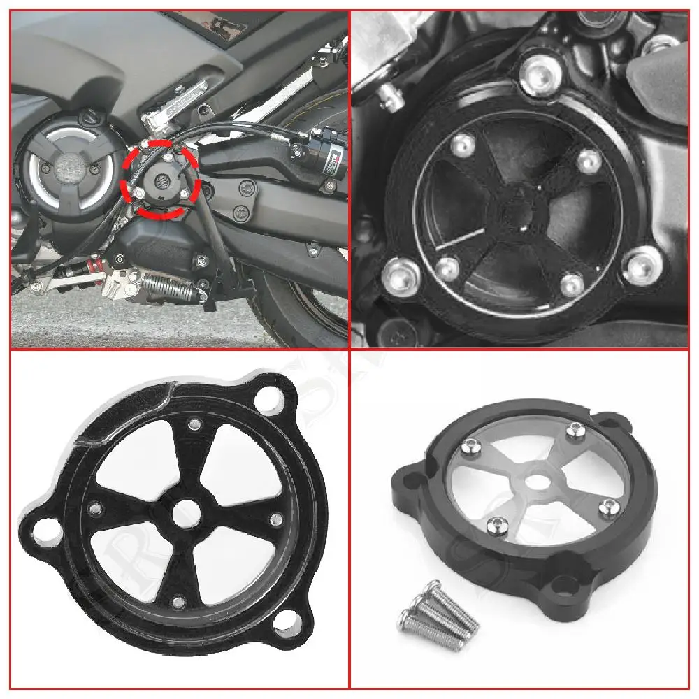 Подходит для Yamaha Tmax T-MAX 530 XP аксессуары для мотоциклов передний привод прозрачная декоративная крышка вала Tmax530 XP530 2012-2016 Подходит для Yamaha Tmax T-MAX 530 XP аксессуары для мотоциклов передний привод прозрачная декоративная крышка вала Tmax530 XP530 2012-2016