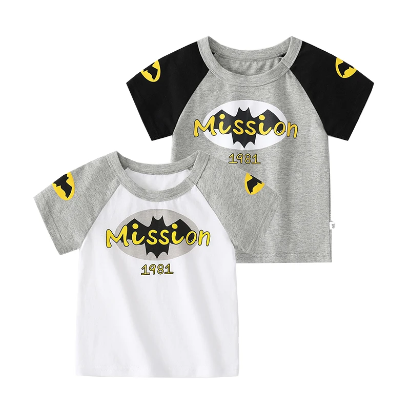 

Cute Summer Boys Tshirts Cotton Quality Toddler Baby Shirts Fashion Children Tee Kids Clothes