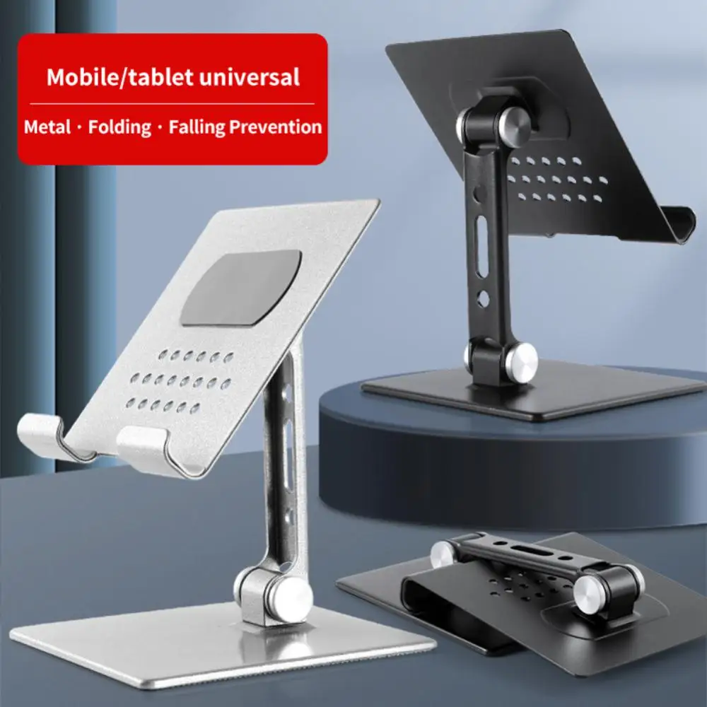 

Multi-angle Cell Phone Stand Adjustable Universal Desk Bracket Aluminum Alloy Desktop Tablet Holder For Iphone Ipad Xiaomi