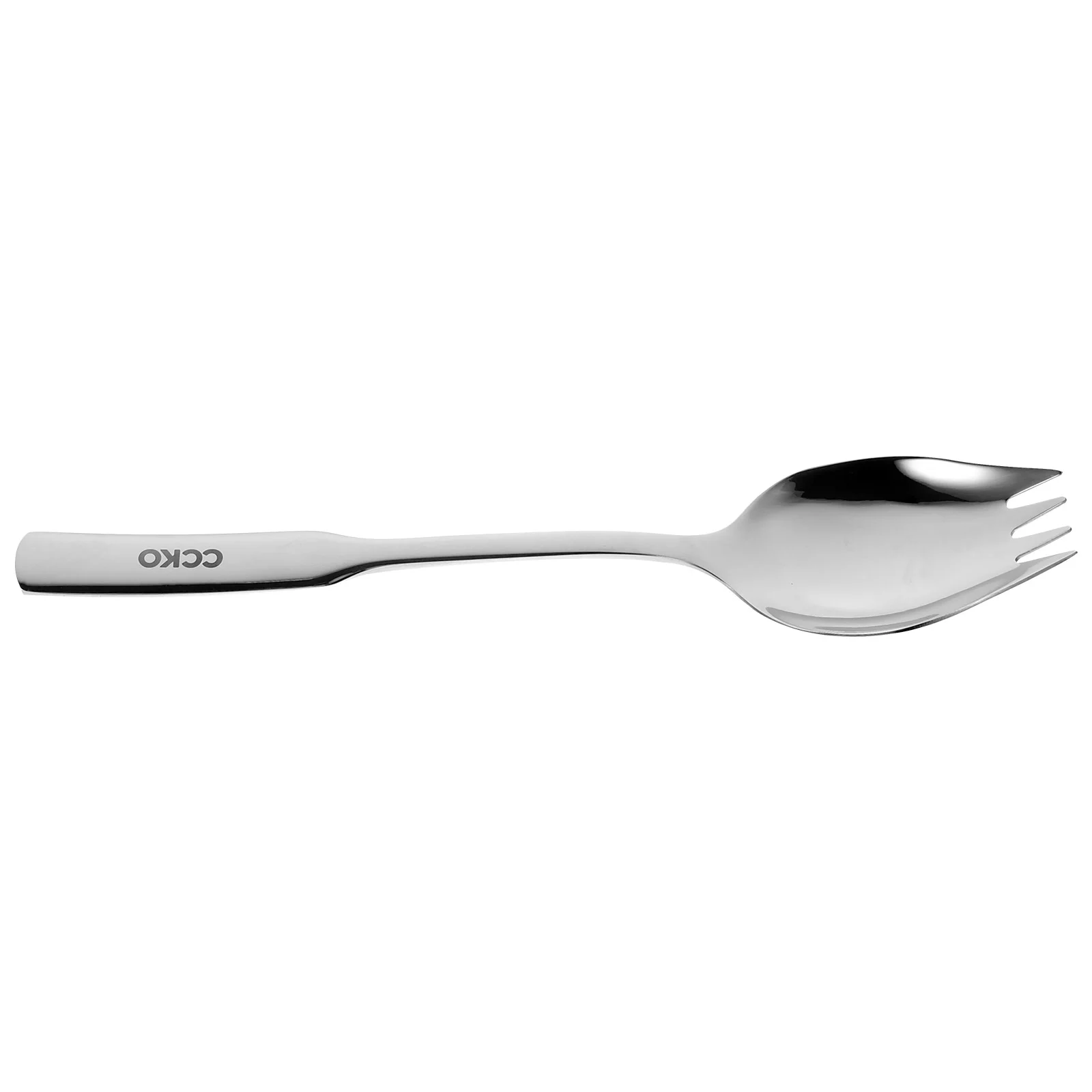 

Salad Fork Stainless Steel Spoons Sporks Fruit Forks Picnic Coffee Shop Simple Dessert