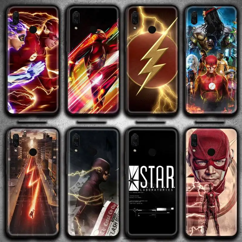 

DC The Flash Phone Case for Huawei Y6P Y8S Y8P Y5II Y5 Y6 2019 P Smart Prime Pro