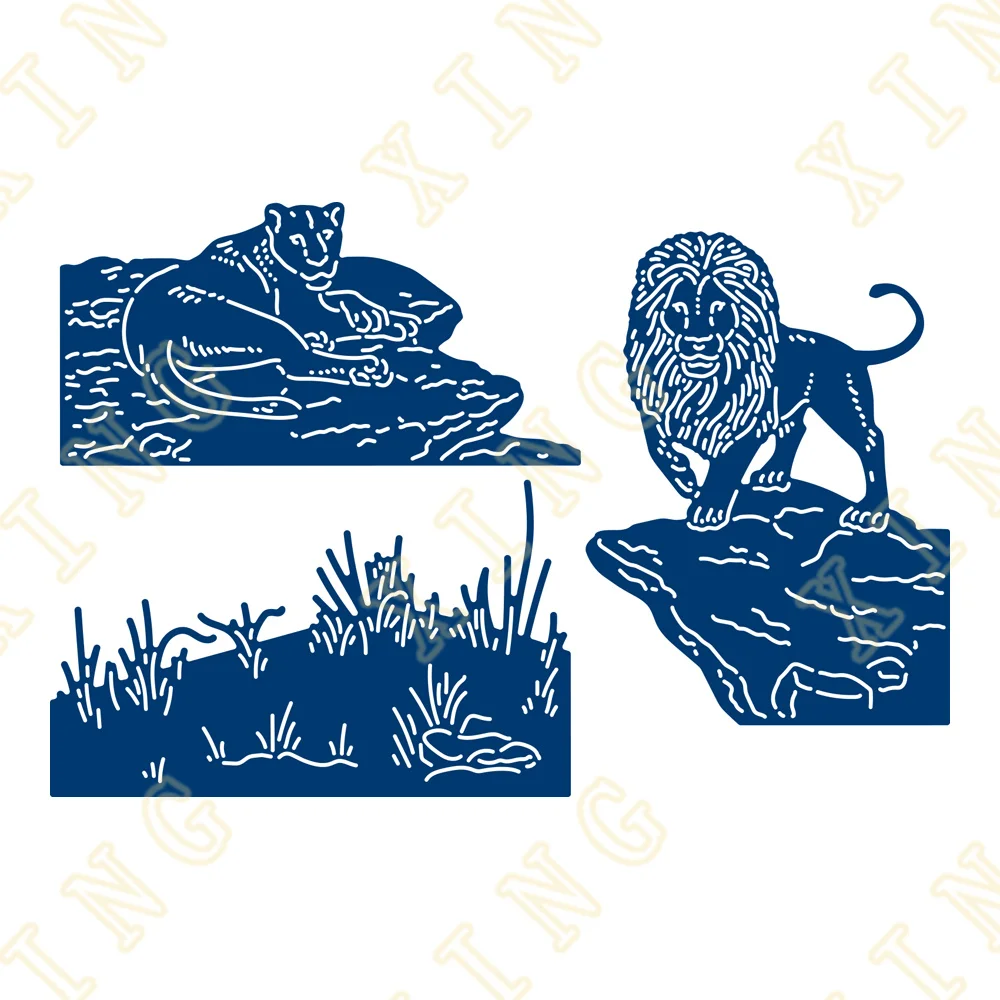 

Into the Lions Den Dies Scrapbooking Metal Cutting Dies Craft Embossing Make Paper Greeting Card Making Template Diy Handmade