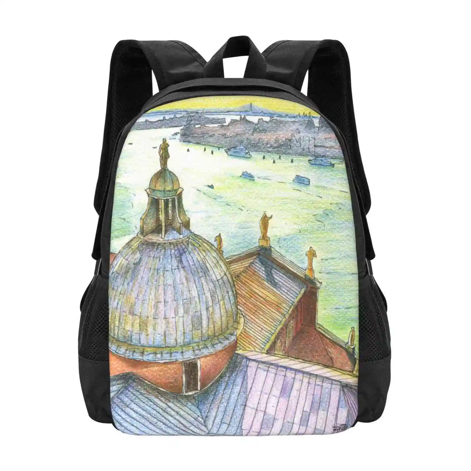 Венеция. Обзор на большой канал из Базилики Сан-Джорджо маджорджио. Лидер продаж