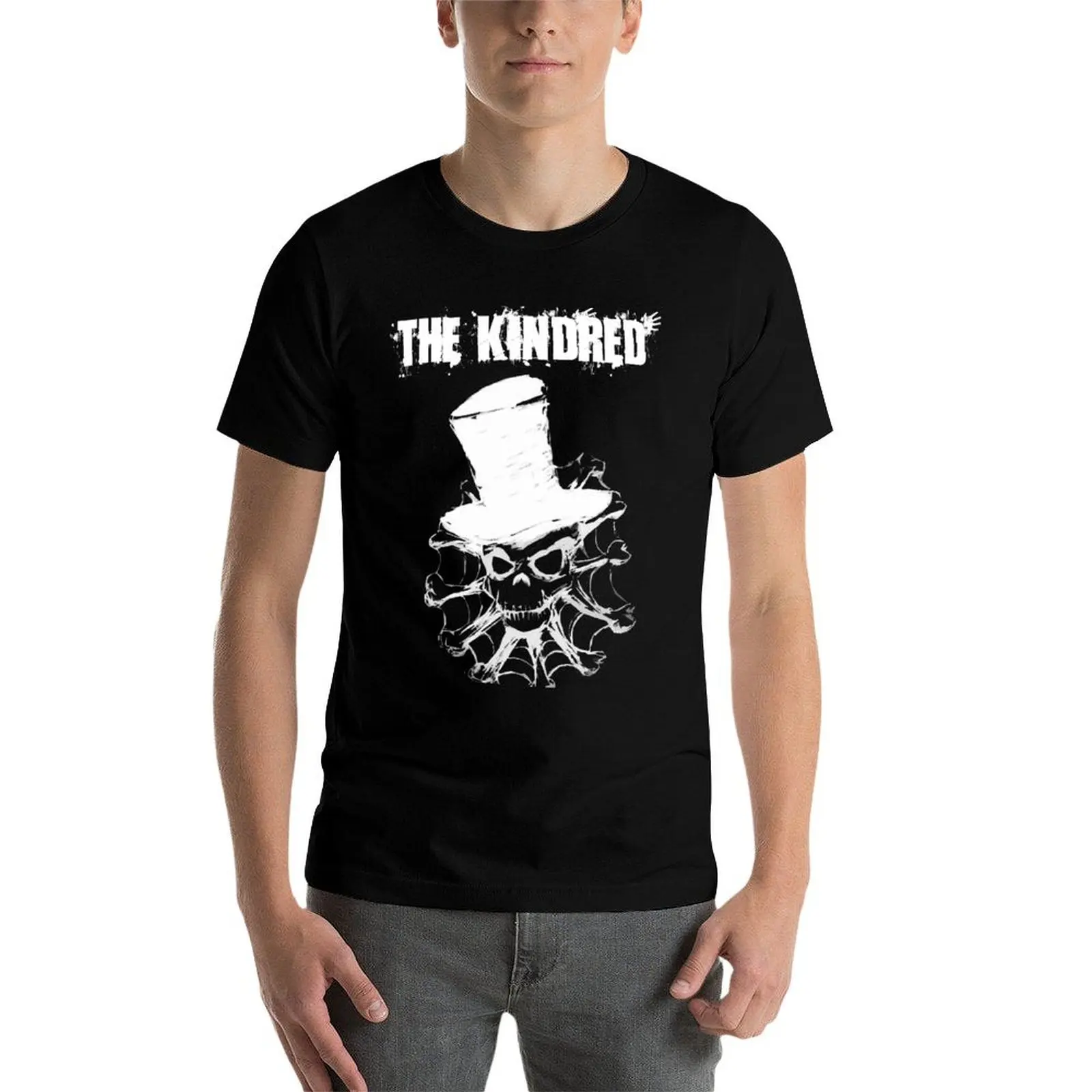 Фото Футболка The Kindred, мужские футболки, облегающие мужские футболки, хлопковые мужские футболки, футболки для мужчин. №3