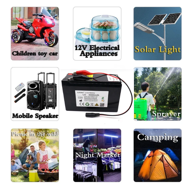 НОВЫЙ АККУМУЛЯТОР ЛИТИЕВЫЙ 18650 НА 12В И 40А/Ч 3S6P С ВСТРОЕННОЙ ВЫСОКОТОКОВОЙ ЗАЩИТОЙ 30А BMS ДЛЯ ОПРЫСКИВАТЕЛЕЙ И ЭЛЕКТРИЧЕСКИХ ТРАНСПОРТНЫХ СРЕДСТВ + ЗАРЯДНОЕ УСТРОЙСТВО 12,6В.