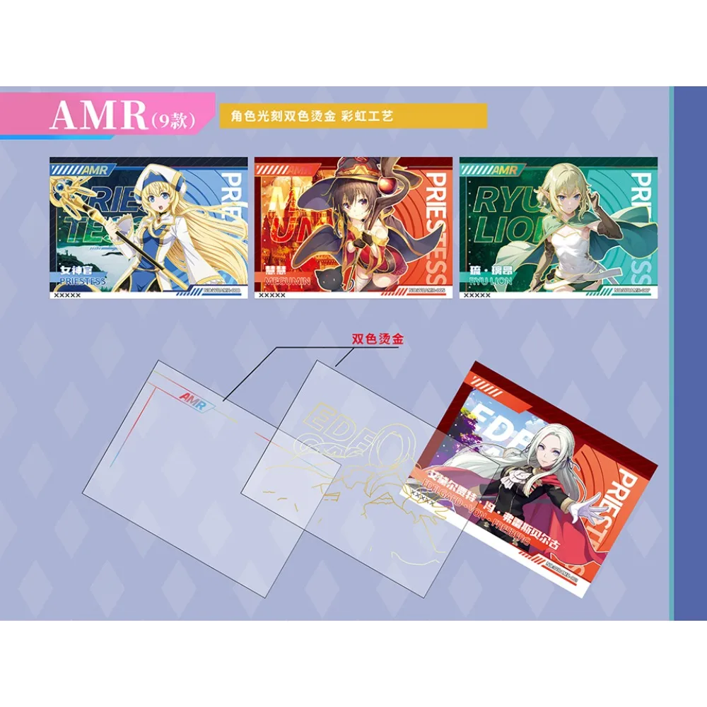 Отличительно красивые женщины коллекционная карта История богини для детей Megurine