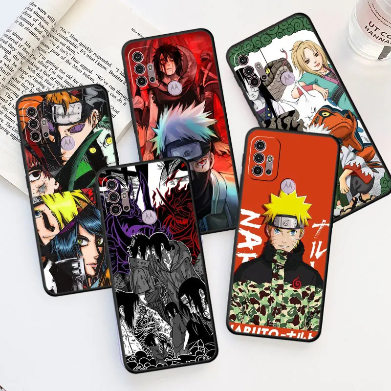 

Phone Case for Motorola Moto G30 G60 G50 G22 G9 G8 Power Lite One Fusion Plus G200 Edge 20 30 Funda Cover Japan Anime Uchihayou