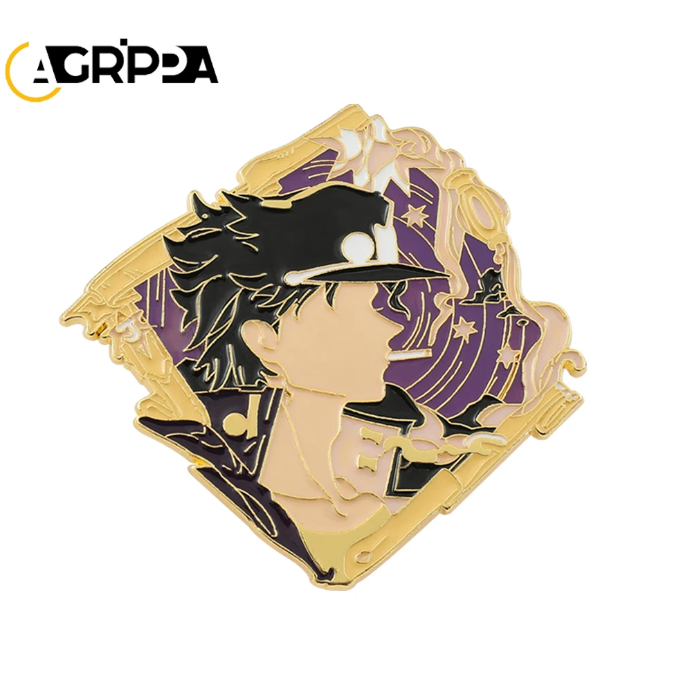Значок на лацкан Agrippa манга Джоджо невероятные приключения металлические значки