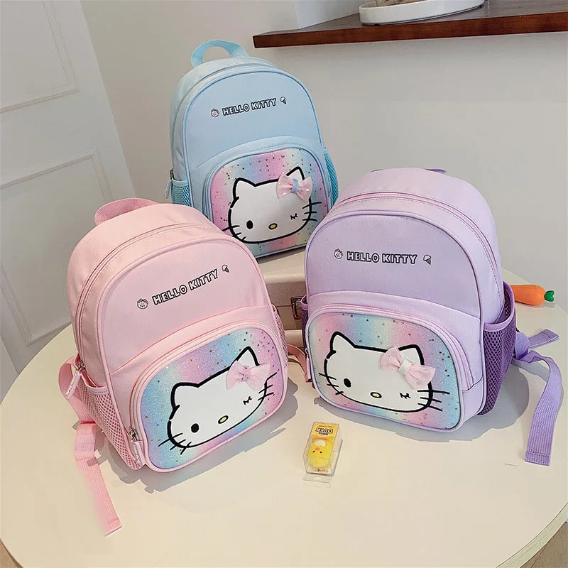 

Kawaii Sanrio Hellokitty Backpack Cartoon Anime Kids School Bag Student Waterproof Backpack Kids Stationery Girls Birthday Gifts