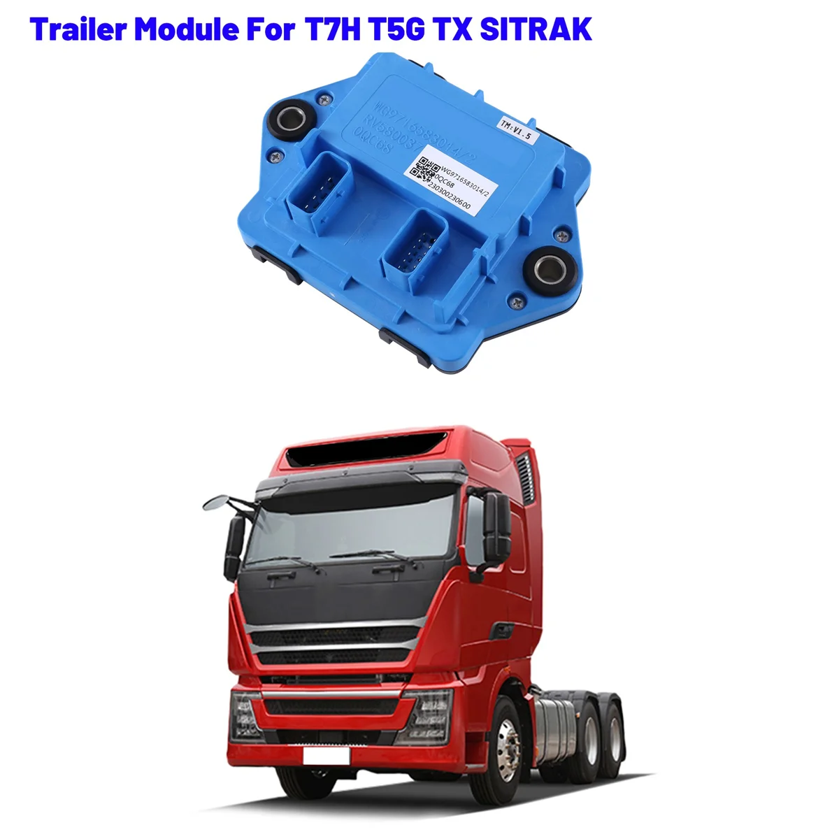 Модуль прицепа автомобильной компьютерной платы для Sinotruk Howo T7H T5G TX SITRAK WG9716583014