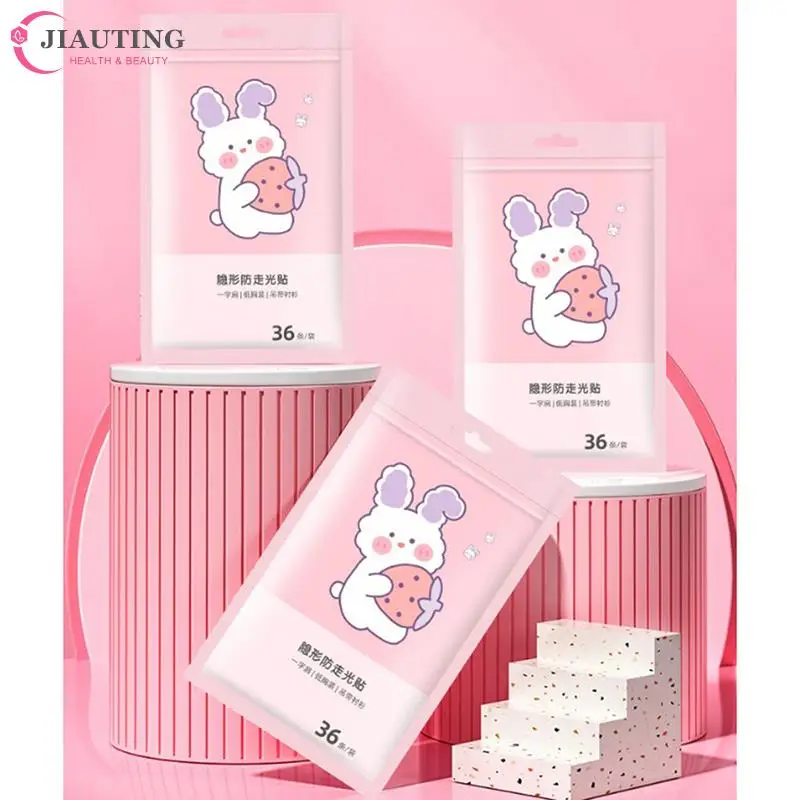 

36/50 шт., прозрачные двусторонние клейкие ленты для одежды