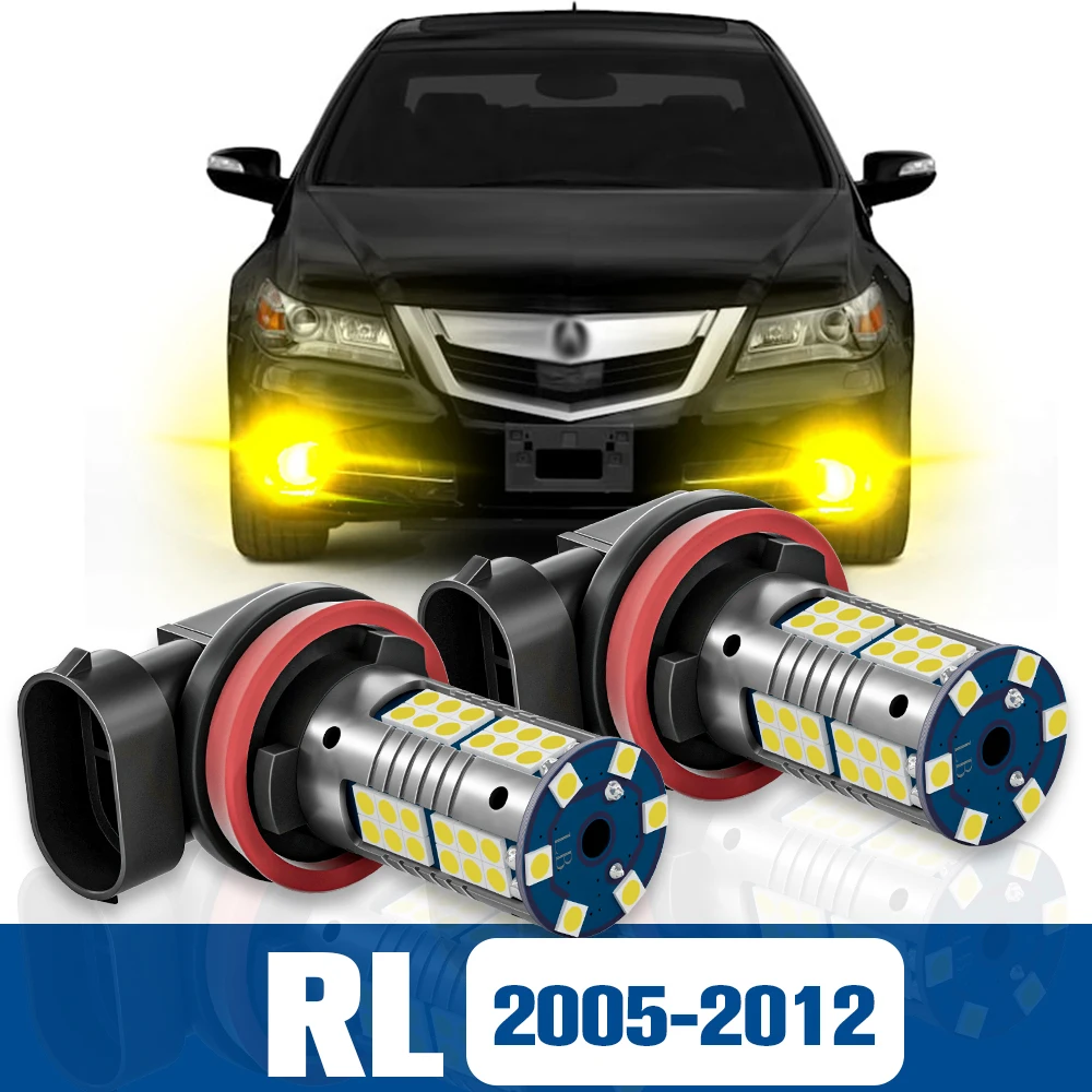 

2pcs LED Fog Light Blub Lamp Accessories Canbus For Acura RL 2005 2006 2007 2008 2009 2010 2011 2012
