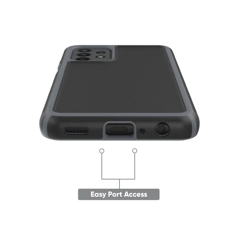 2023 new for Slim Rugged Phone Case for Samsung Galaxy A23 5G - Black/Gray