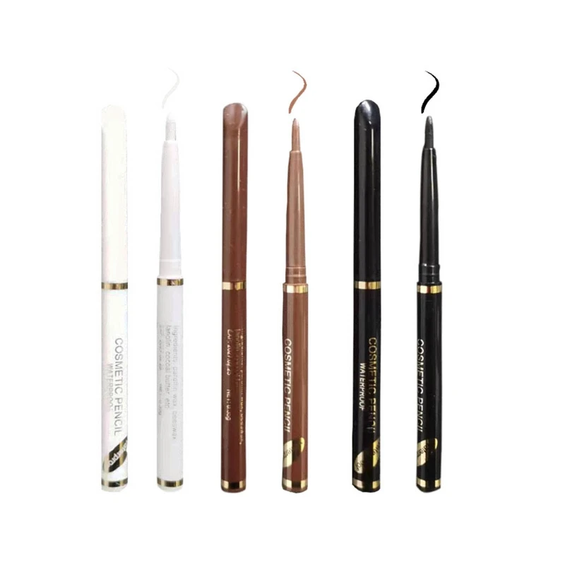 

Barber Pencils with Built-in Rotation Pointed Tip Hairline Outline Pencils Beard Guide P8DD