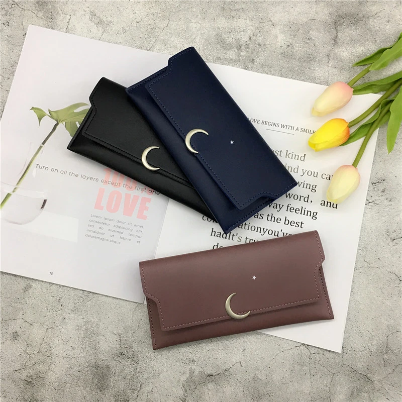 

Wallet Women's Long Multifunctional Hand Bag Buckle Coin Purse