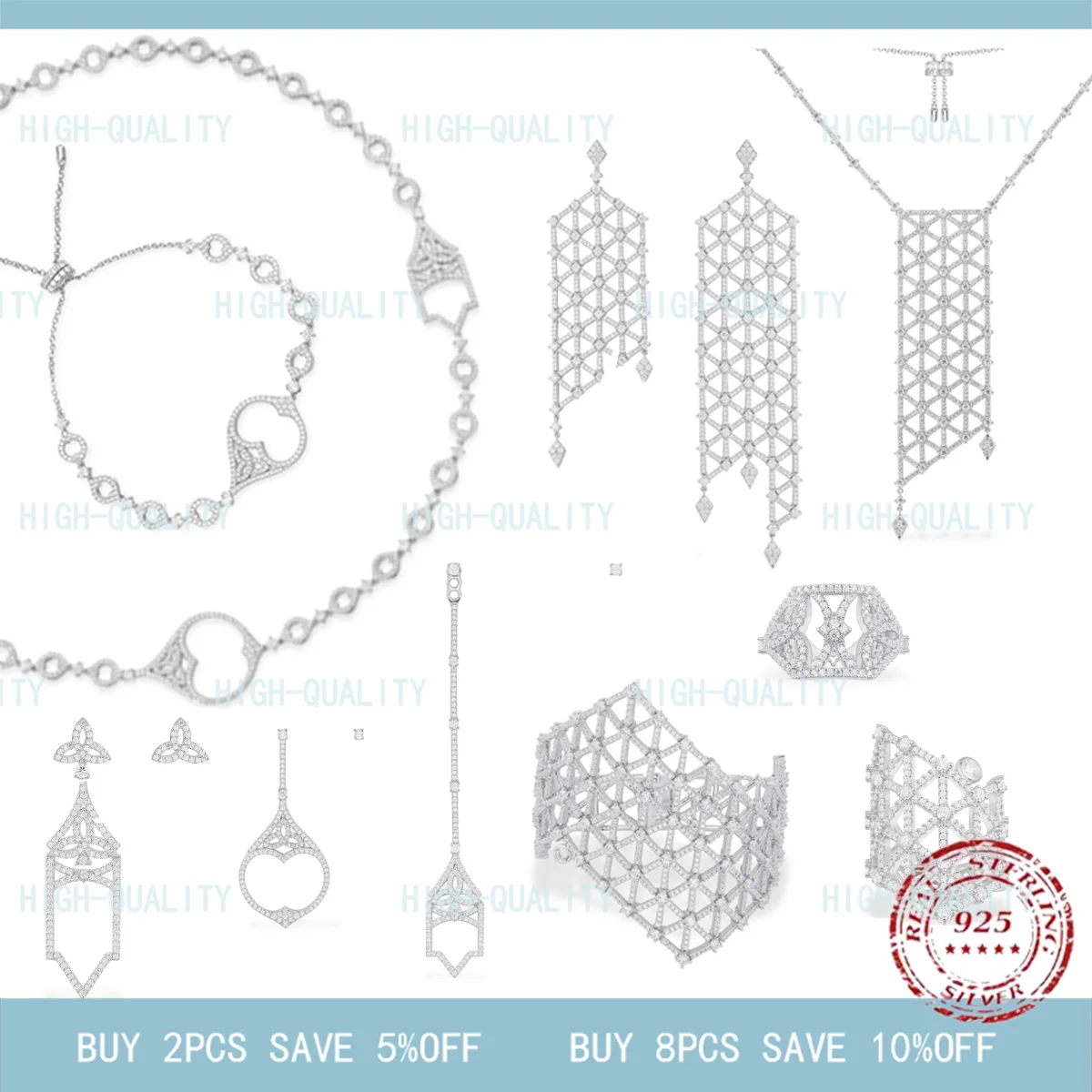 

2022 New Asymmetric Exaggerated Personalized Design Jewelry, Women's Jewelry