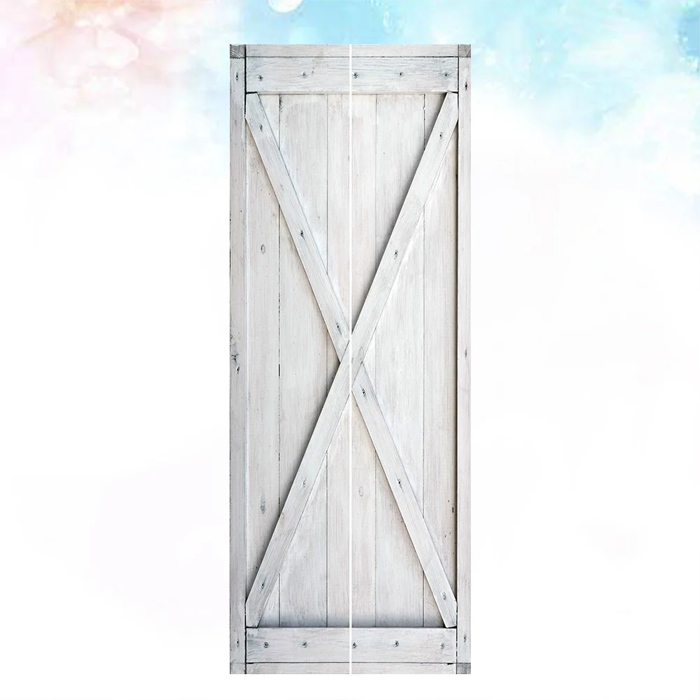 

Sticker Door 3D Wall Removable Wallpaper Decal Decorative Adhesive Interior Pvc Mural Bedroom Staircase Stereo