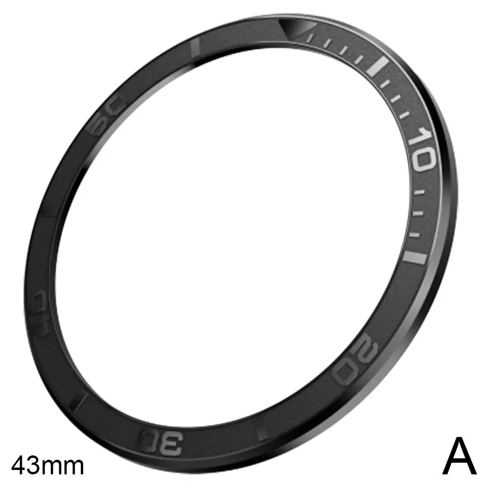 klapa ze stali nierdzewnej do zegarka Samsung Galaxy 6 Classic 43 MM 47 metalowa obudowa ochronna inteligentny zegarek ramka H6L7