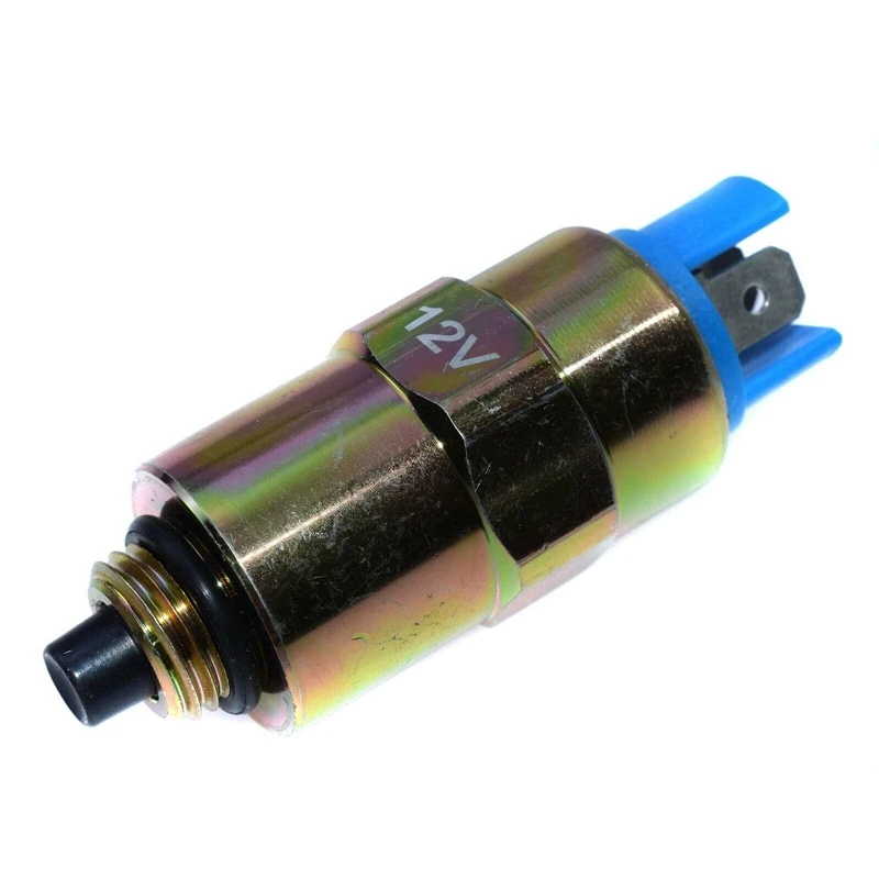 

12V Flameout Solenoid Valve For Perkins 1000 Series Engine 1000 DPA DPS CAV LUCAS 7167-620D 7185-900T 7167-620C 28730179