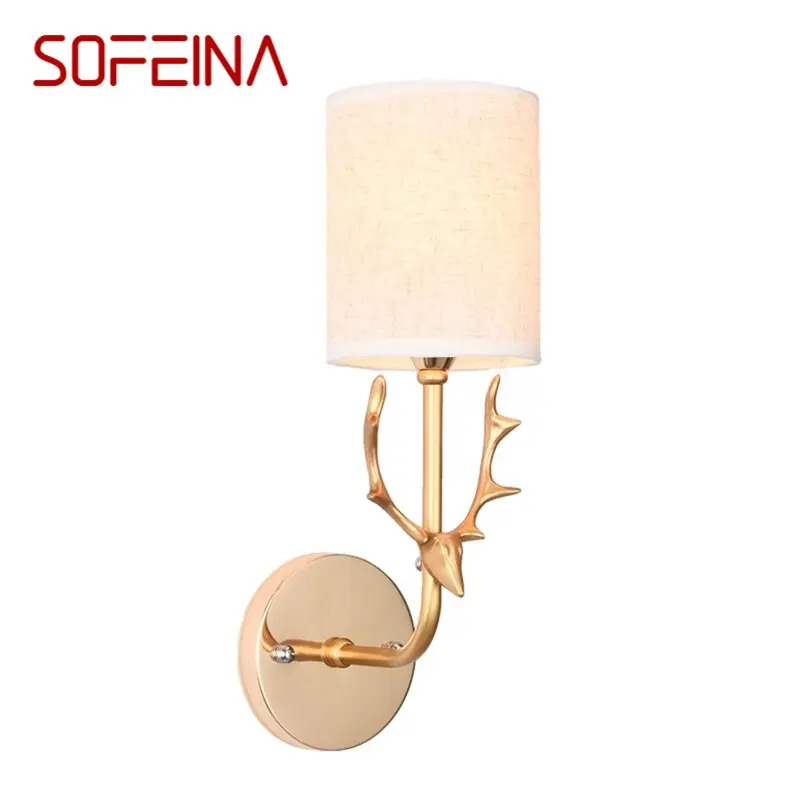 

SOFEINA Wall Lights Modern Creative Figure LED Sconces Lamps Indoor For Home Corridor