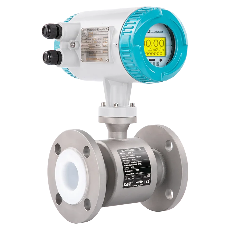 

Flow Measuring Food-Grade Clamp Electromagnetic Flowmeter for Beverage