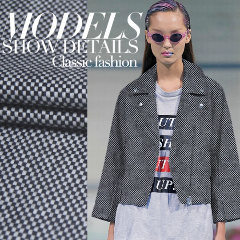 

145cm Mika Understated Luxury Wool Fabric Meter Knitting Suit Wool Fabric Autumn and Winter Coat Wholesale Wool Cloth