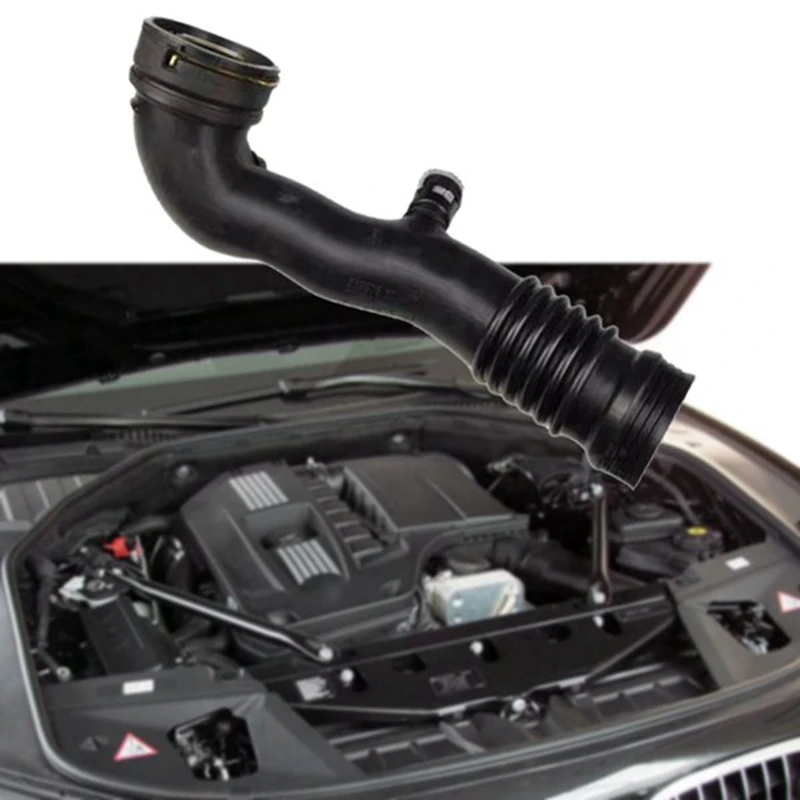 

13717609810 Turbocharged Tube Air Pipe for -BMW 7' X6 F01 F02 E71 Intake Hose Inlet Air Guide Tube