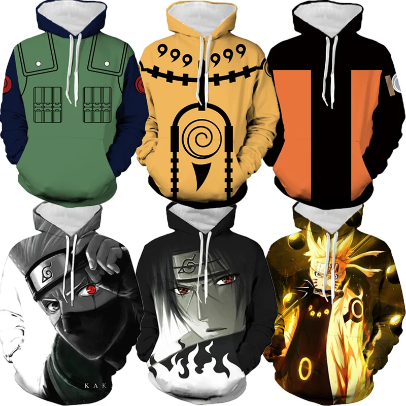 

Children's Anime Ninja Cartoon Hoodie Children Boys Girls Children Hoodie Children Baby Pullover Top Costume Harajuku Super Hood