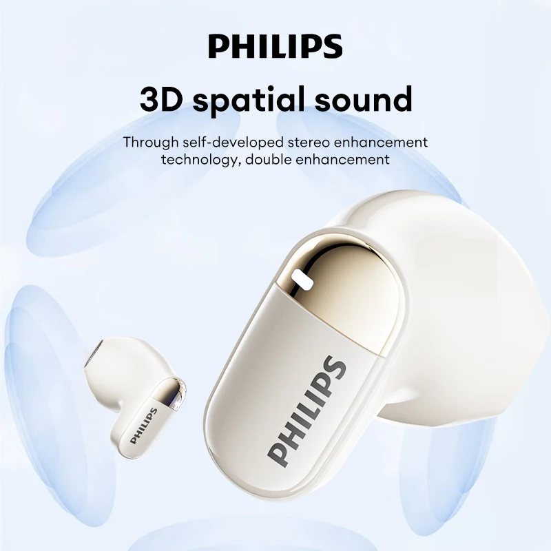 Новые беспроводные наушники Philips TAT2169 Bluetooth 5 4 30 часов длительный срок службы
