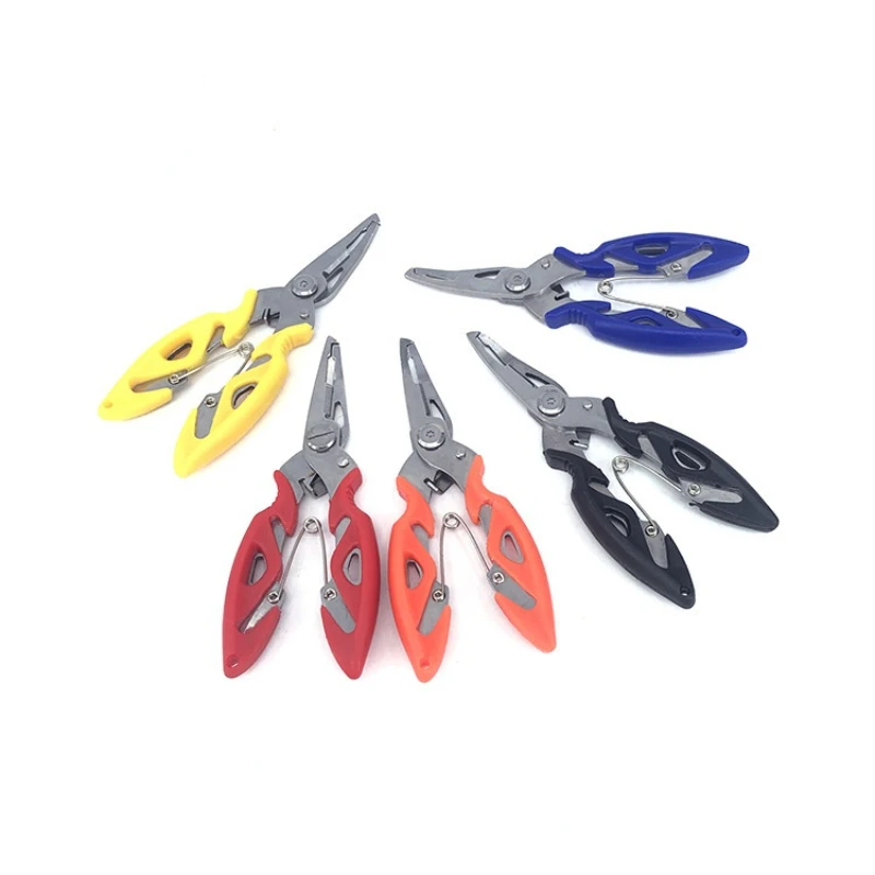 

Multifunctional Fishing Pliers Scissors Braided Line Sub-knife Hook Remover Fishing Tackle Tool Cutting Tool
