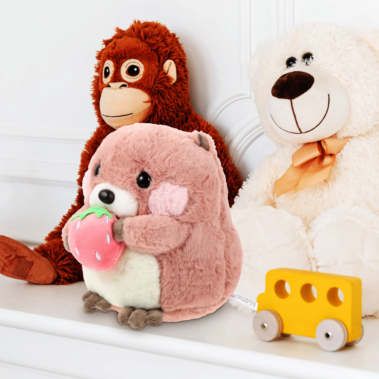 

Groundhog Groundhogs Plush Bobac Plaything Gift Stuffed Toy Kids Animal Dolls Girls