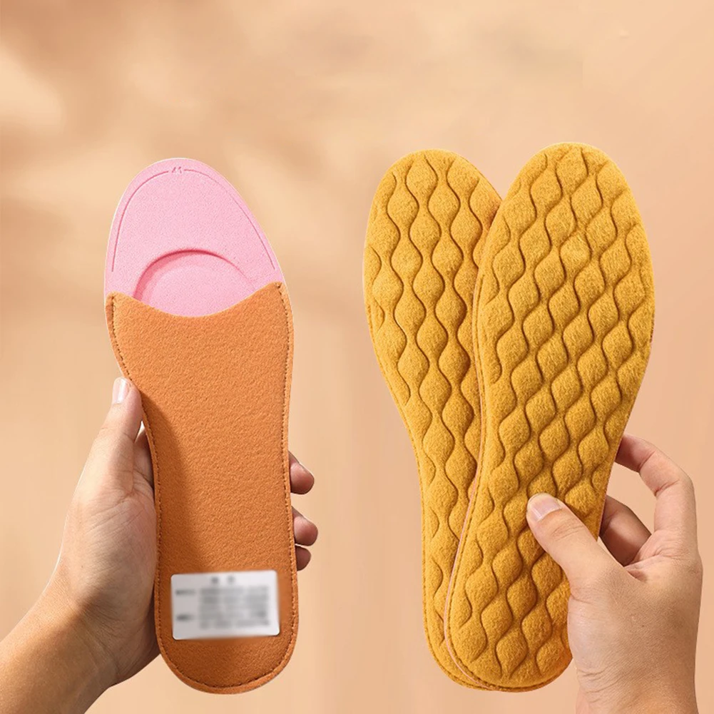 

Поглощающие пот стельки, женские зимние кроссовки, ботинки, Самонагревающиеся стельки для обуви, теплые стельки с эффектом памяти, поддержка свода стопы, утолщенные