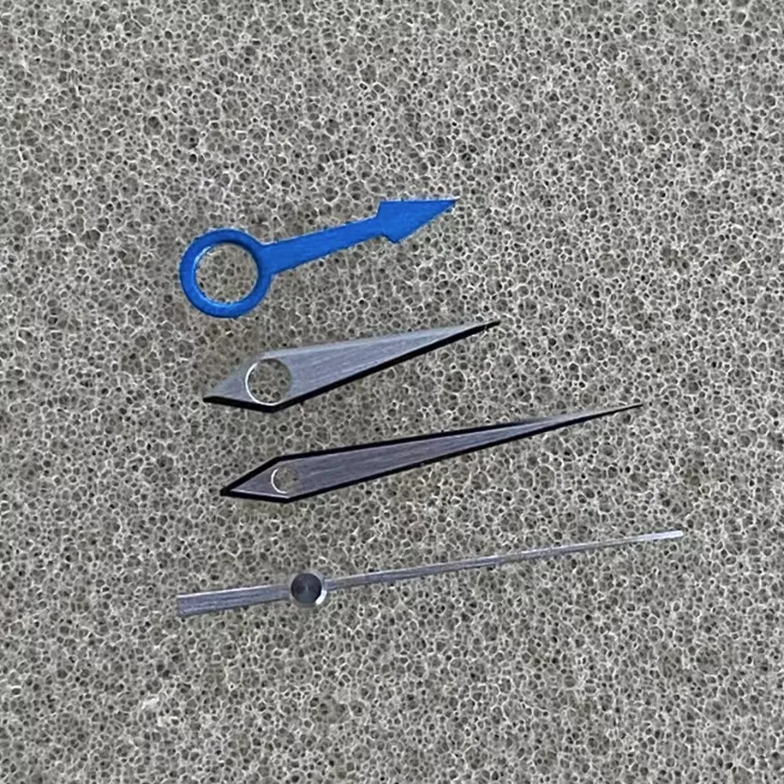 

New Watch Accessories Silver/blue/gold Hands Four Hands No Luminous Suitable for Assembling Japanese NH34 Movement