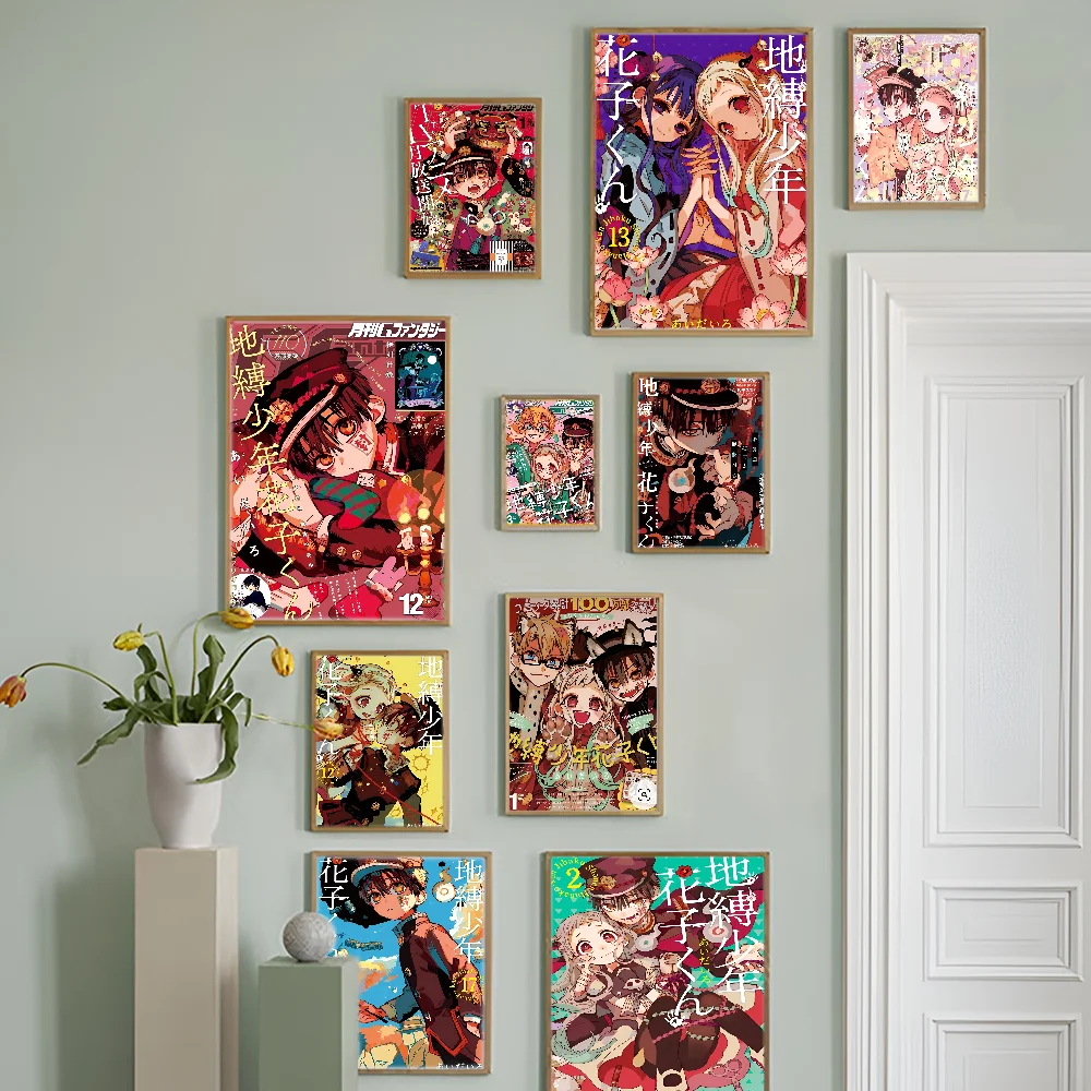 Ханако Кун Яширо аниме хорошее качество принты и постеры белая бумага наклейка DIY