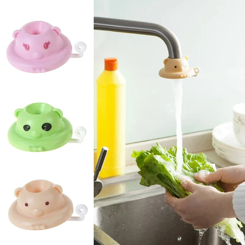 Силиконовый распылитель для смесителя милый водосберегающий кран ванной