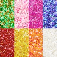 3mm500pcs high quality colored glass beads diy jewelry accessories home furnishings curtain decoration etc