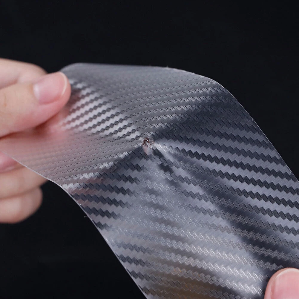 

Auto Accessories Car Carbon Fiber Sticker 300cmx7cm Auto Door PVC Protection Sill Protection Sticker Scuff Cover