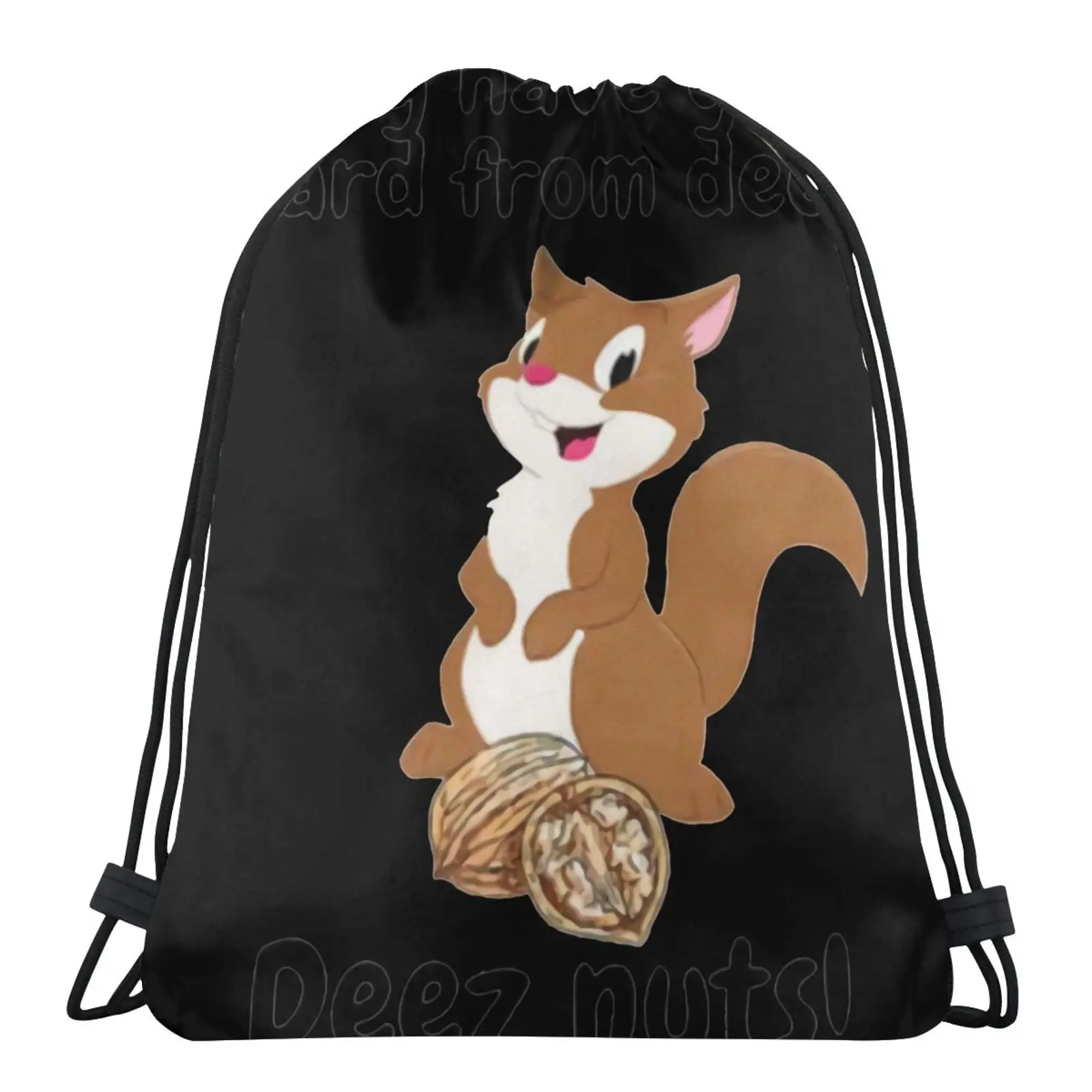 

Saying Deez Nuts Tactical Horror Men's Backpack Pouches Cord Bag Fabric Bags Cloth Bag Anime Bag Women's Backpack Organza Bags