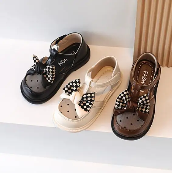 

2022 Summer Shoes Girls Sandals Rivets Sandal Boots Cross-tied Kids Shoes Gladiator Sandals Back Zip Roma Princess Shoes Child