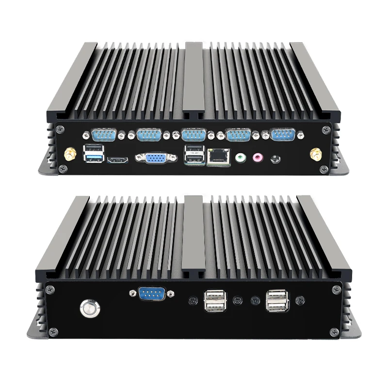 Самый дешевый мини-ПК 1LAN 2COM для Intel Celeron J1800 2 41 ГГц двухъядерный безвентиляторный