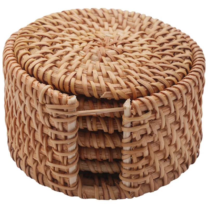 6 шт./лот набор креативных подставок для напитков аксессуары чая кунг-фу круглая