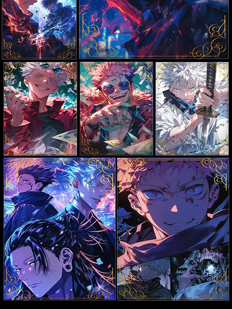 Новейшая коробка Jujutsu Kaisen B5 размер JJK Booster Box Gojo Satoru Nanami Sukuna хобби рождественский