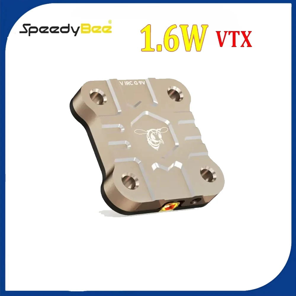 SpeedyBee TX ULTRA TX1600 5 8 ГГц 48 каналов 1 6 Вт FPV VTX Высокоэффективный радиатор 2-6S LIPO 20X20 мм