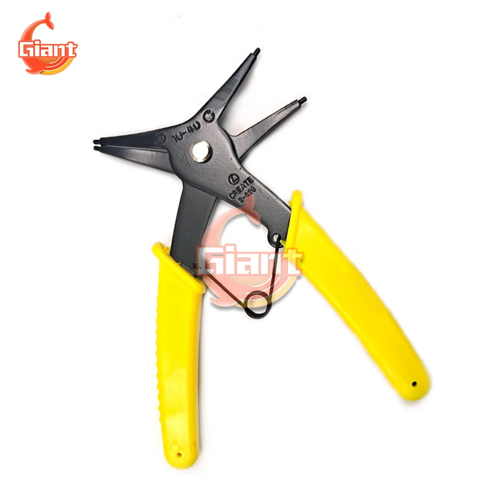 

2 in1 Dual Purpose Circlip Pliers Internal External Circlip Pliers Spring Disassembly Circlip Pliers Snap Rings Pliers Retaining