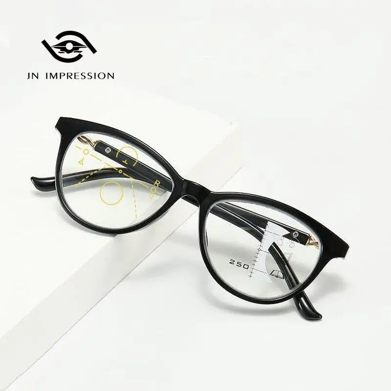 

New Fashion Reading Glasses Anti-blue Light Progressive Reading Glasses Multi-focus Plus Glasses Comfortable Reading Glasses