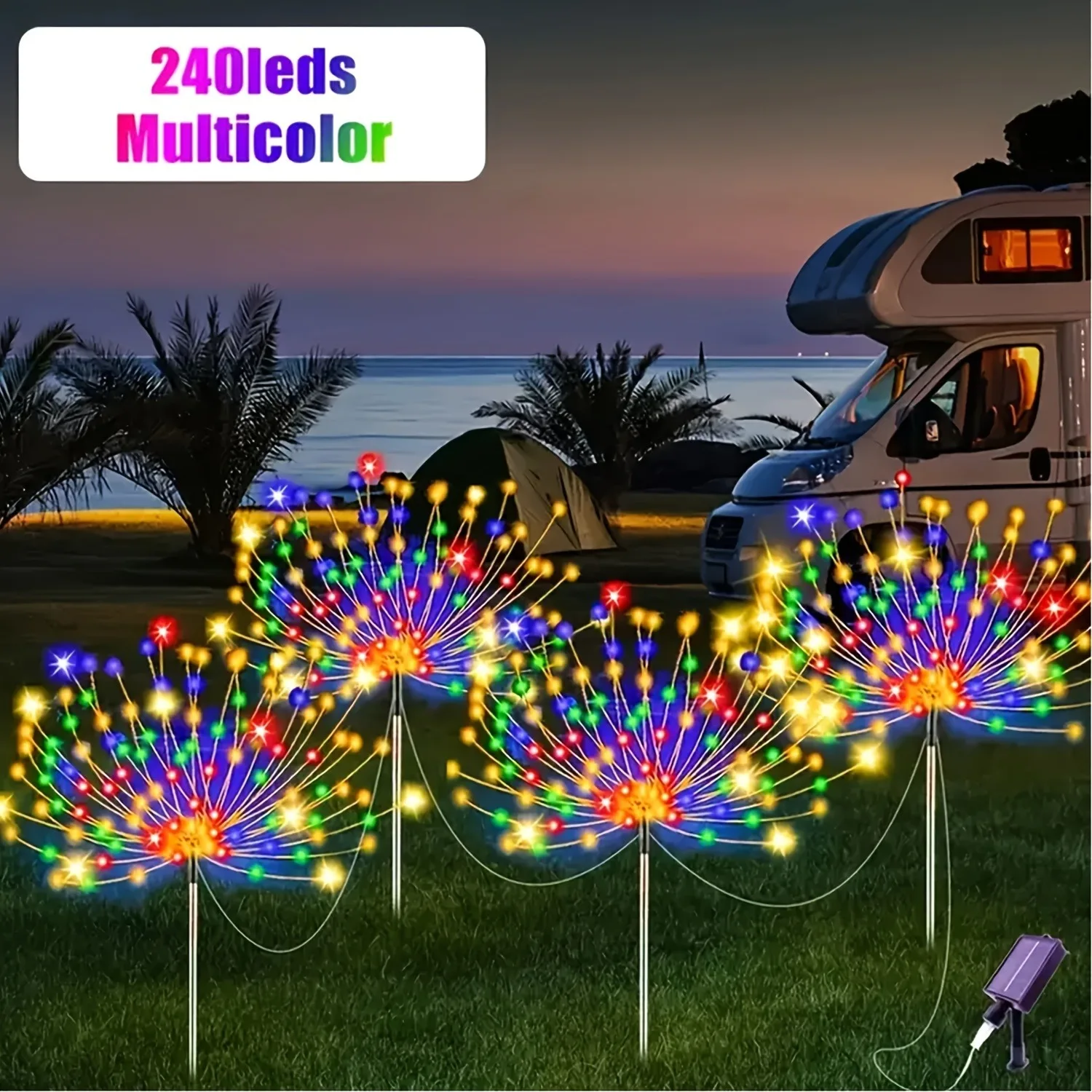 

Солнечные светильники Hoopet подсолнух 240 светодиодов 8 режимов