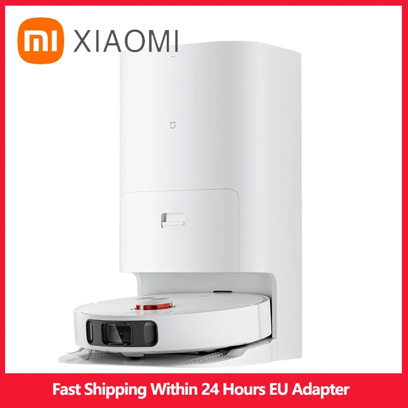 

Xiaomi Mijia Omni Robot Vacuum Cleaners Mop Sweeping and Moping Smart Base Dust Collection Self Cleaning Washing AI Control