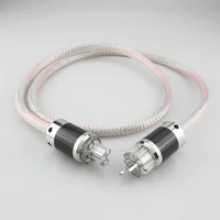 hi end valhalla power line hifi power cable 7n ofc power cord with schuko power plug amplifier cd decoder power wire