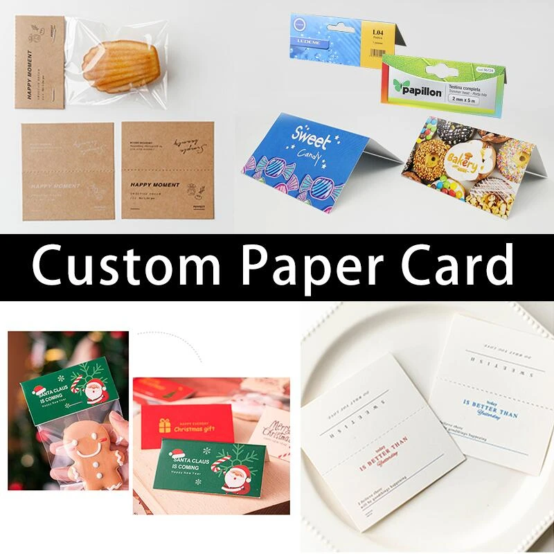 LBSISI Life 500Pcs Hard Paper Custom Card DIY Handmade Wallpaper Postcards Message Decor